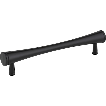 Elements 128 mm Center-to-Center Matte Black Sedona Cabinet Pull 600MB